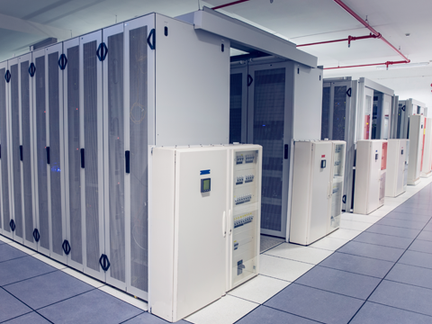 Redcentric data hall (Byfleet)